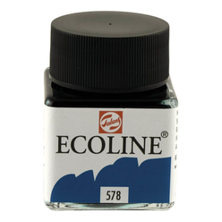 Talens Ecoline Sıvı Suluboya 30 ml Sky Blue Cyan 578 - Thumbnail