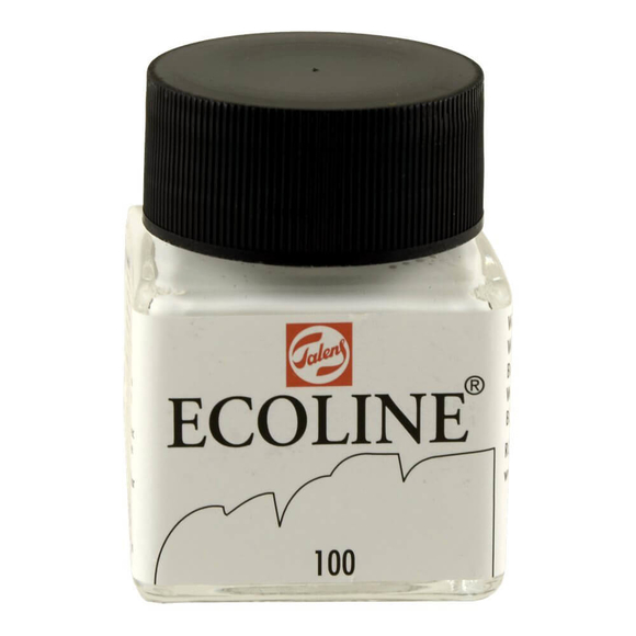 Talens Ecoline Sıvı Suluboya 30 ml White 100