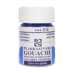 Talens Guaj Boya 16 ml Cobalt Blue Ultramarine 512 - Thumbnail