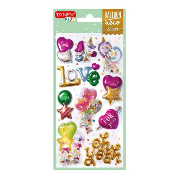 Tanex Balon-9 Serisi Etiketi TNX-26009
