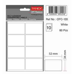 Tanex Beyaz Ofis Etiketi Ofc-120 - Thumbnail