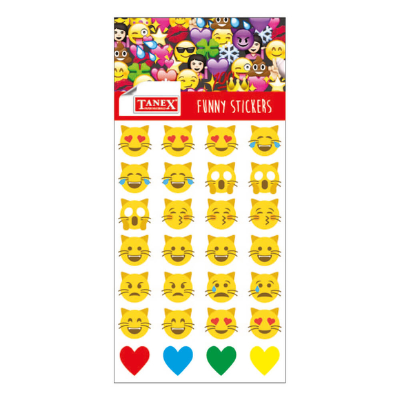 Tanex Damla Emoji Etiket TDE102