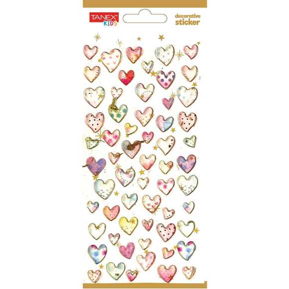 Tanex Decorative Sticker - 11 Puffy Etiketi TNX-5010