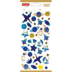 Tanex Decorative Sticker - 12 Puffy Etiketi TNX-5011 - Thumbnail