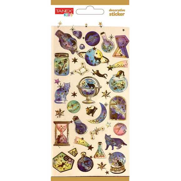 Tanex Decorative Sticker - 13 Puffy Etiketi TNX-5012