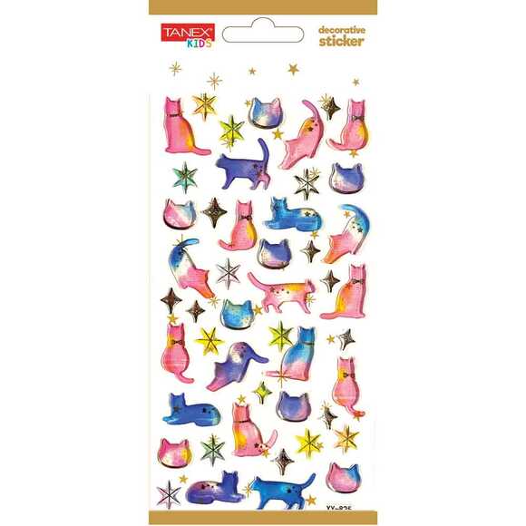 Tanex Decorative Sticker - 16 Puffy Etiketi TNX-5015