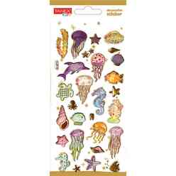 Tanex - Tanex Decorative Sticker - 3 Puffy Etiketi TNX-5002