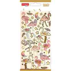 Tanex Decorative Sticker - 5 Puffy Etiketi TNX-5004 - Thumbnail