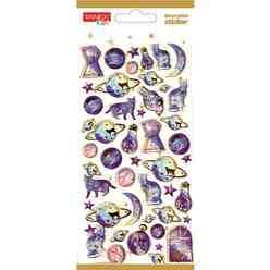 Tanex Decorative Sticker - 6 Puffy Etiketi TNX-5005 - Thumbnail