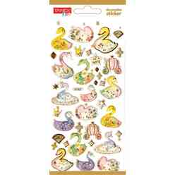 Tanex Decorative Sticker - 9 Puffy Etiketi TNX-5008 - Thumbnail