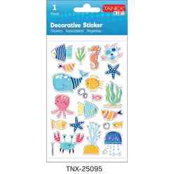 Tanex Deniz Canlıları Serisi Sticker TNX-25095 - Thumbnail