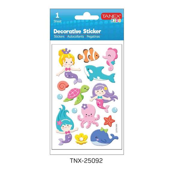 Tanex Deniz Kızı Serisi Sticker TNX-25092