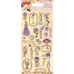 Tanex - Tanex Floral Fantasia Sticker - 2 Puffy TNX-5025