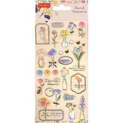 Tanex - Tanex Floral Fantasia Sticker - 5 Puffy TNX-5028 