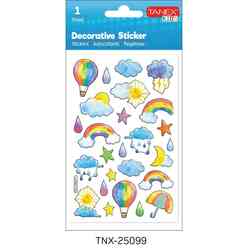 Tanex Gökkuşağı Serisi Sticker TNX-25099 - Thumbnail