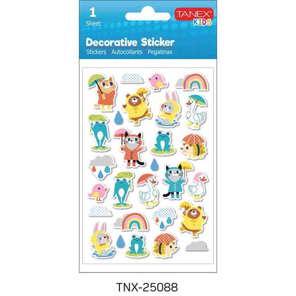 Tanex Gülen Yüzler Serisi Sticker TNX-25088