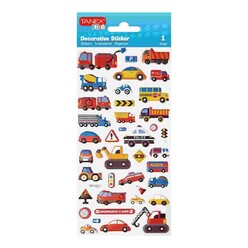 Tanex Kara Taşıtları Serisi Sticker TNX-25134 - Thumbnail