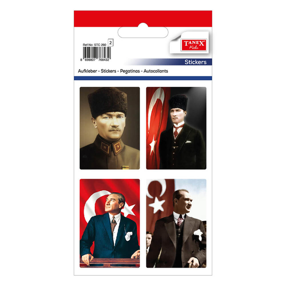 Tanex Mustafa Kemal Atatürk Etiketi 2’li STC260