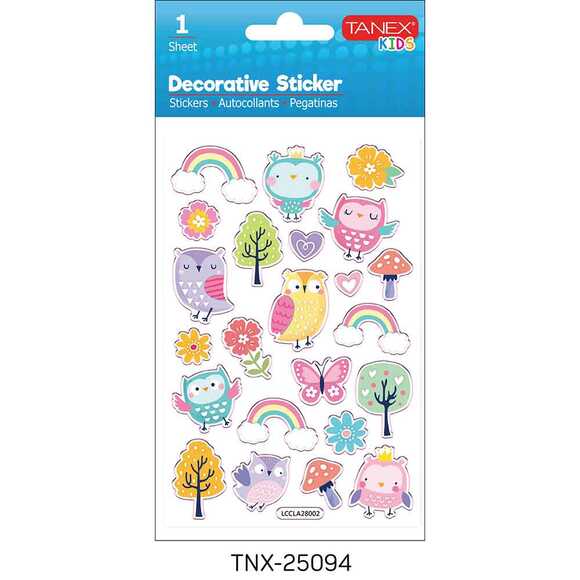 Tanex Orman Hayvanları-2 Serisi Sticker TNX-25094