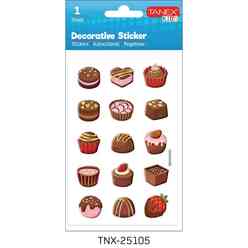 Tanex Pasta Serisi Sticker TNX-25105 - Thumbnail