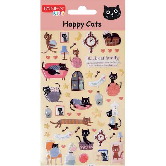 Tanex Sempatik Kedi - 1 Serisi Sticker TNX-25141