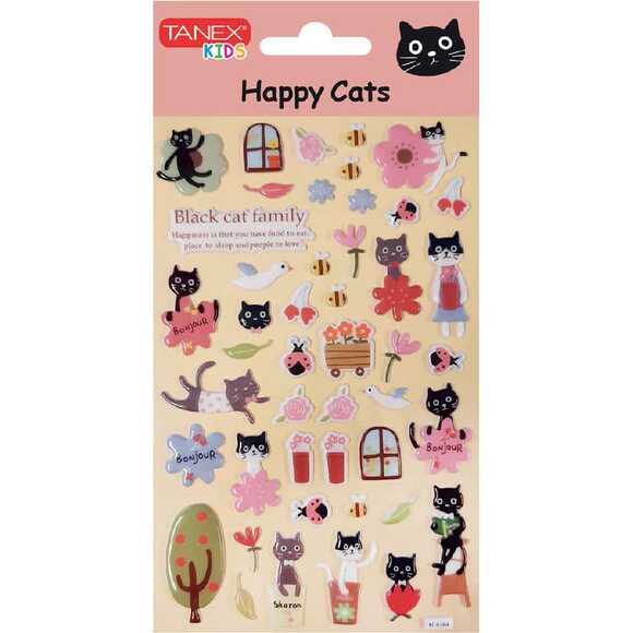 Tanex Sempatik Kedi - 4 Serisi Sticker TNX-25144
