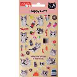 Tanex Sempatik Kedi - 6 Serisi Sticker TNX-25146 - Thumbnail