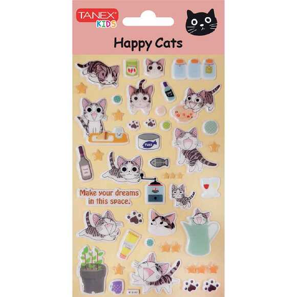 Tanex Sempatik Kedi - 7 Serisi Sticker TNX-25147