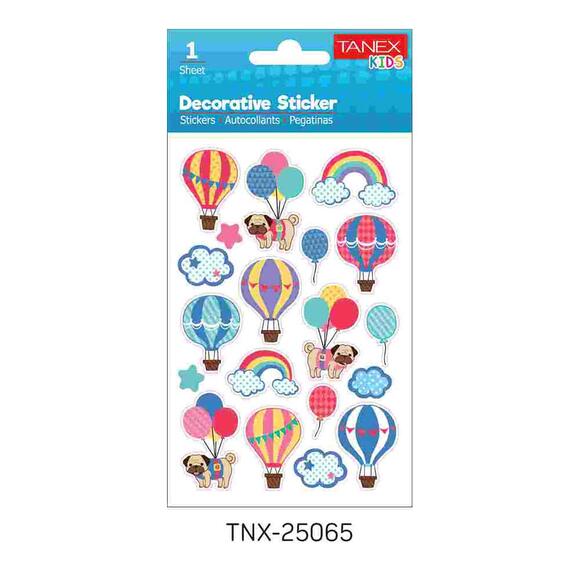 Tanex TNX-25065 Uçan Balonlar Serisi Etiketi 5 Ad.