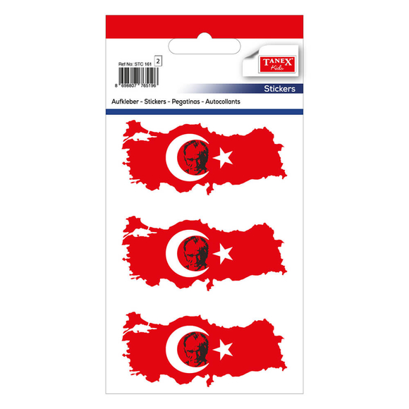 Tanex Türkiye Gravür Etiket 2’li STC161