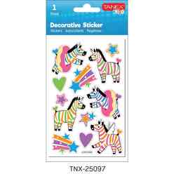 Tanex Unıcorn At Serisi Sticker TNX-25097 - Thumbnail