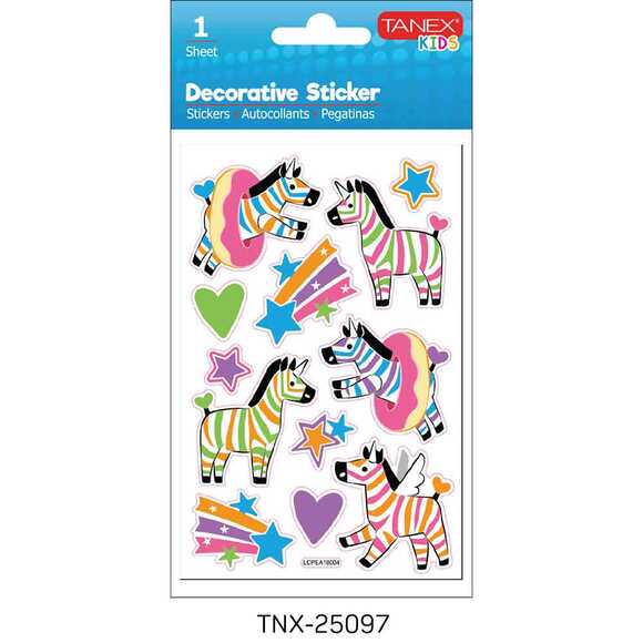 Tanex Unıcorn At Serisi Sticker TNX-25097