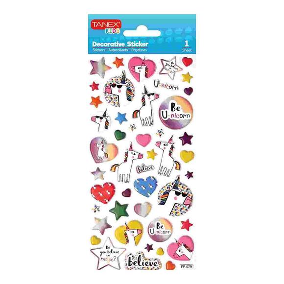 Tanex Unıcorn Serisi Sticker TNX-25121