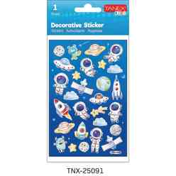 Tanex Uzay Serisi Sticker TNX-25091 - Thumbnail