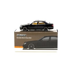 Tarmac Works - Tarmac Works 1:64 Mercedes-Benz S-Class Wald Black T64G-072-BK