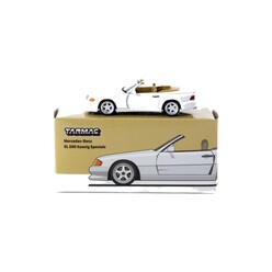 Tarmac Works - Tarmac Works 1:64 Mercedes-Benz SL 500 Koenig Specials White T64G-045-WH