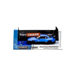 Tarmac Works - Tarmac Works 1:64 Nissan Skyline (R32) Widebody Tarmac Works 10TH Anniversary T64G-061-10TH