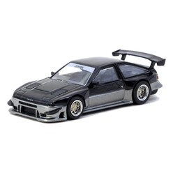 Tarmac Works 1:64 Toyota Sprinter Trueno AE86 Widebody Black/Grey - Designed by Jon Sibal - Malaysia - Thumbnail