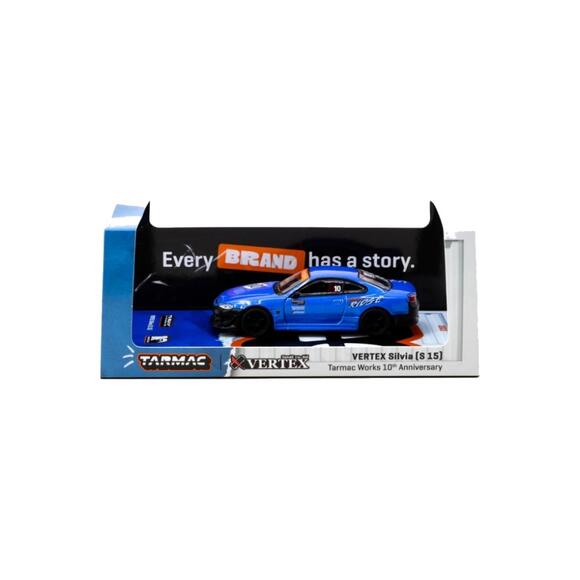 Tarmac Works 1:64 VERTEX Silvia (S 15) Tarmac Works 10th Anniversary T64G-023-10TH