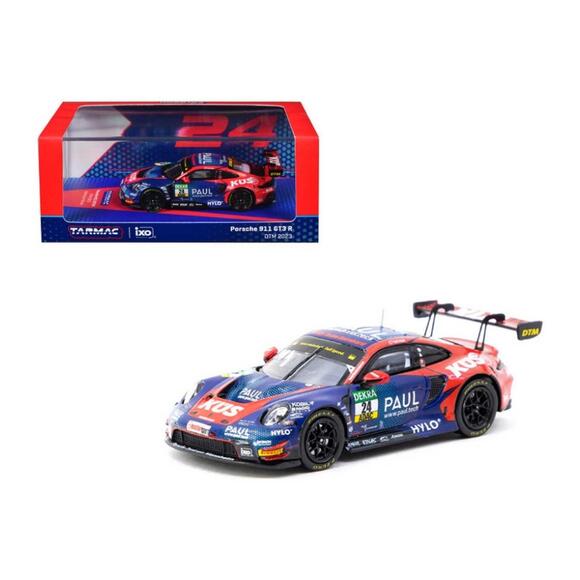 Tarmac Works X iXO Models 1:64 Porsche 911 GT3 R DTM 2023 #24- Ayhancan Güven T64-084-23DTM24