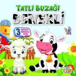 Tatlı Buzağı Benekli - 3 Boyutlu Hareketli Kitap - Thumbnail