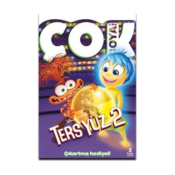 Ters Yüz 2 - Çok Boya! Çıkartmalı Dev Boyama Kitabı