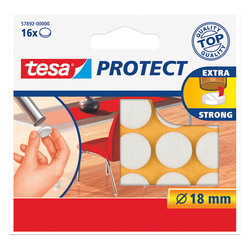 Tesa - Tesa Protect Zemin Koruyucu Halka Keçeler 18 mm Beyaz 57892