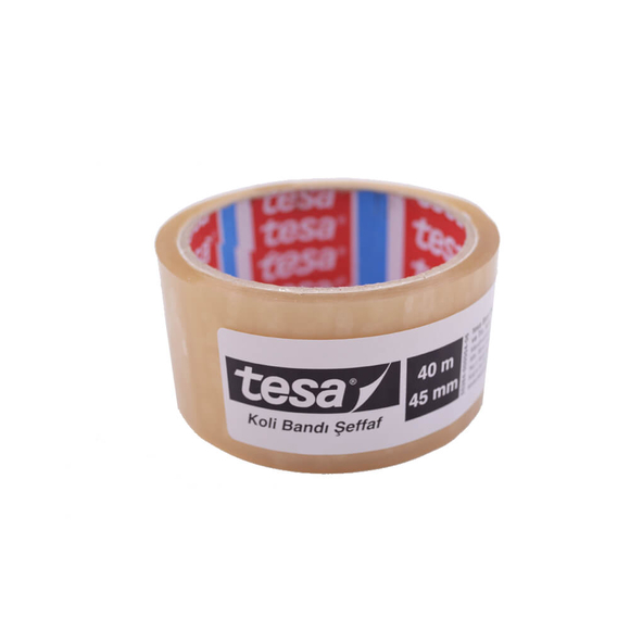 Tesa Şeffaf Koli Bandı 40m x 45mm 55264-004