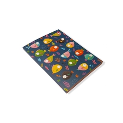 Thinkbook Animals Serisi Defter 15X21,5Cm Akvaryum - Thumbnail