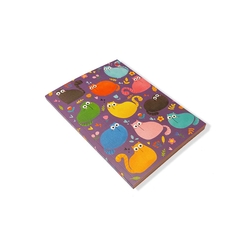 Thinkbook - Thinkbook Animals Serisi Defter 15X21,5Cm Uyanık Kediler