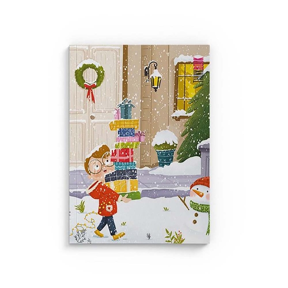 Thinkbook Kış Serisi Noel Heyecanı 10,5x14 96 Sayfa Çizgisiz Defter