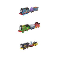 Thomas ve Arkadaşları Büyük Tekli Tren Eğlenceli Karakterler HFX97 - Thumbnail
