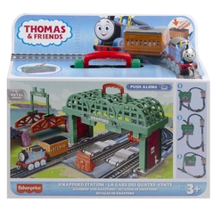 Thomas ve Arkadaşları Knapford İstasyonu Oyun Seti HGX63 - Thumbnail