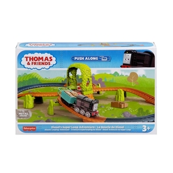 Thomas ve Arkadaşları Tren Seti (Sür-Bırak) HGY82 - Thumbnail